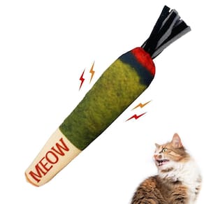 Brinquedo Cat Kicker TOYGENICS Doobie com erva-dos-gatos para gatos domésticos
