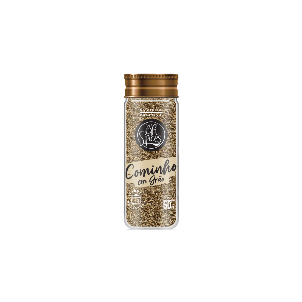 Cominho Em Grãos BR Spices Vidro 50G