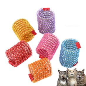 Brinquedo para gatos ISMARTEN Pet Wide Colorful Springs (5 unidades) Random Col