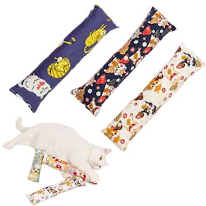 Cat Toys Whefory Cat Kicker Chew com Catnip Indoor, conjunto de 3