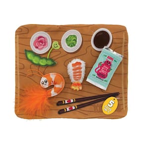 Sushi Toy KONG Pull-A-Partz para gato com erva-dos-gatos
