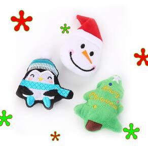 Conjunto de brinquedos interativos Cat Plush Catnip LUCKITTY Christmas
