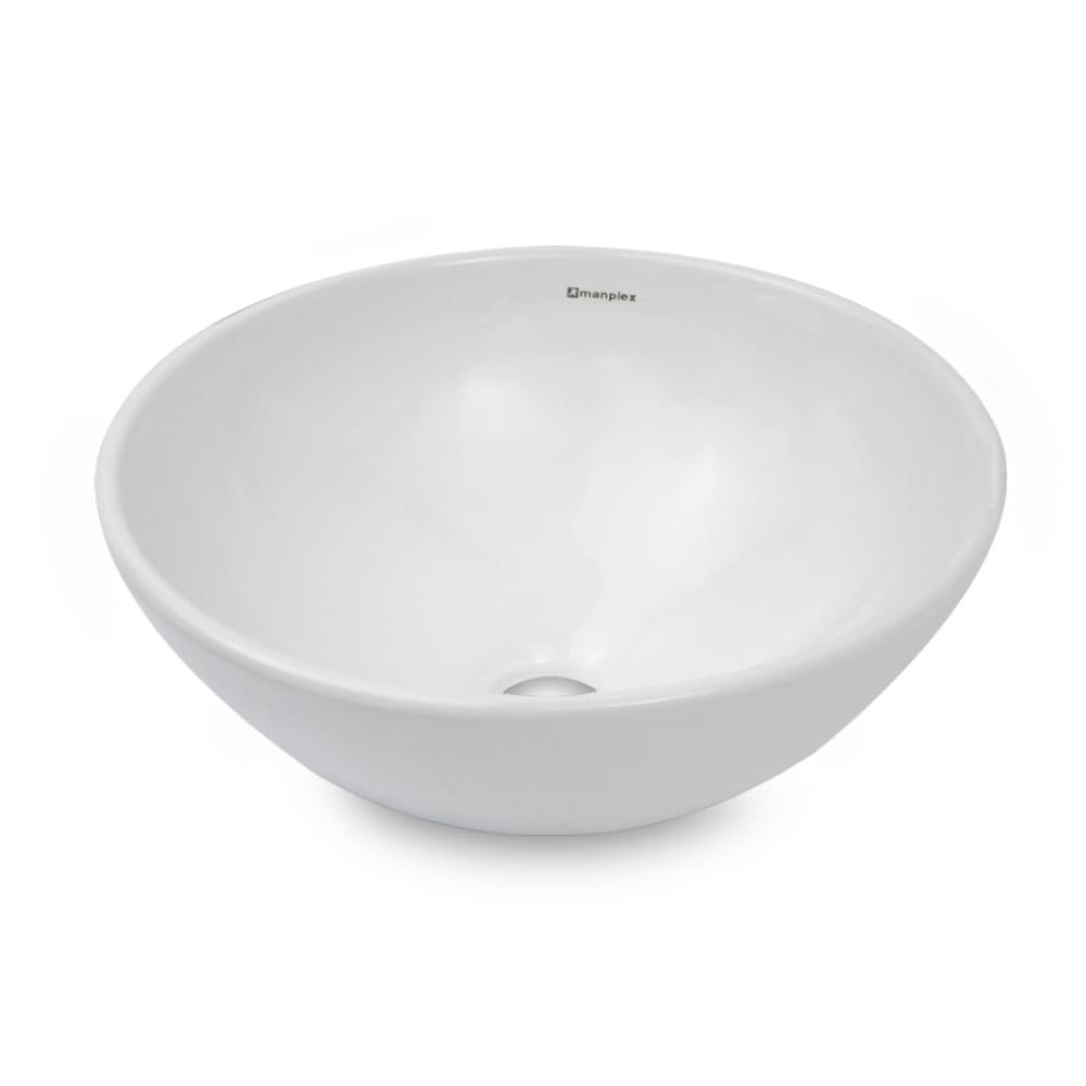 Cuba de Apoio para Banheiro Redonda 32 CM MP2208 - Manplex