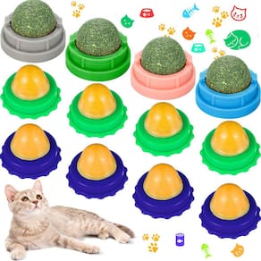 Catnip Balls Skylety para gatos, parede com lanches para gatos, 12 peças
