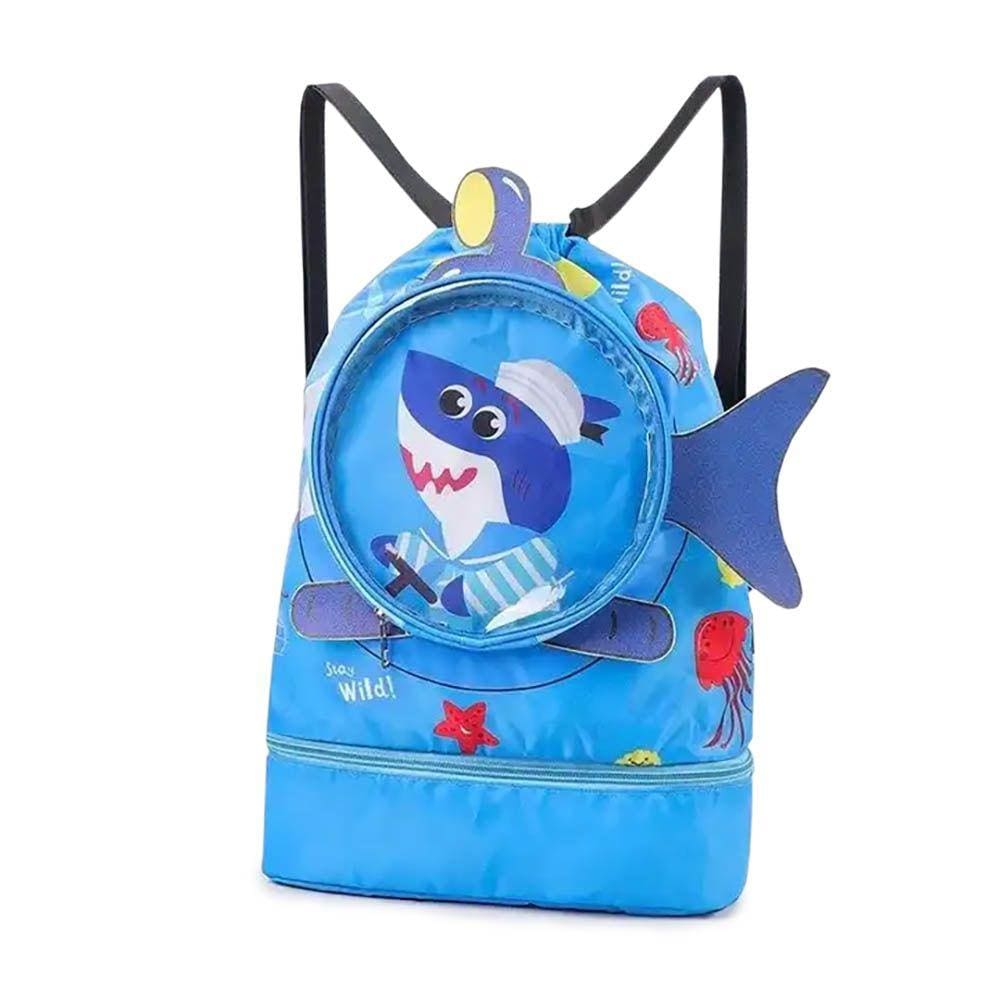 Mochilinha Viagem Estilo Sacola Unicornio/Jacare/Gatinho/Tubarao