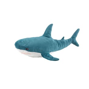 Almofada de brinquedo Plush Shark DongAi Giant 80 cm azul supermacio