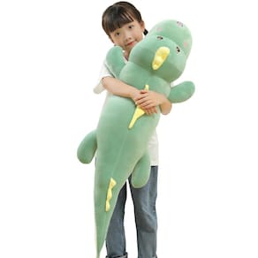 Almofada de brinquedo de pelúcia de dinossauro Meow Wang Dinosaur 80 cm para crianças