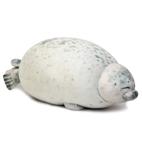 Almofada de abraço de pelúcia EHOTONG Cute Blob Seal Chubby Seal 40 cm