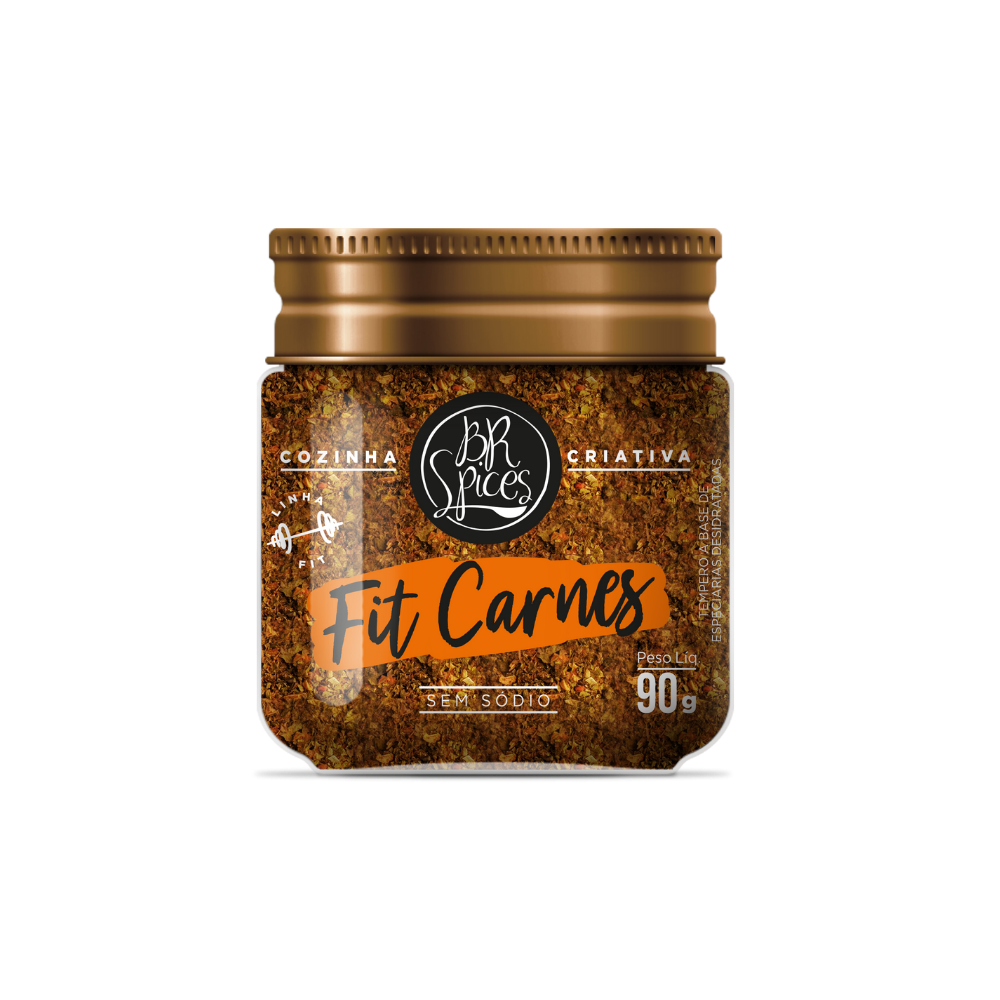 Tempero Fit Carnes BR Spices Pote 90G