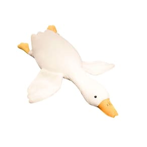 Almofada de pelúcia MDXMY White Swan Goose de 50 cm