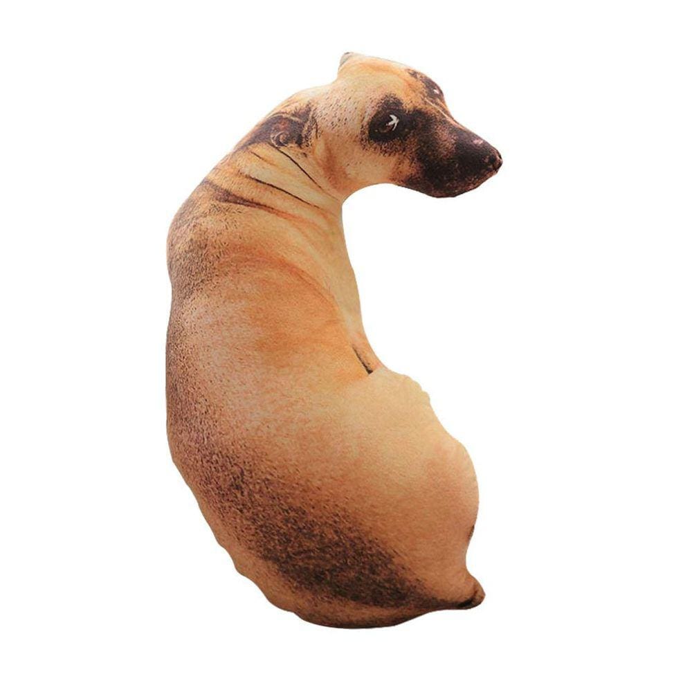 Almofada Toyvian 3D Dog Simulation Plush de 50 cm para crianças