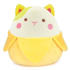 Brinquedo de pelúcia RANDGRITH Banana Cat 27 cm