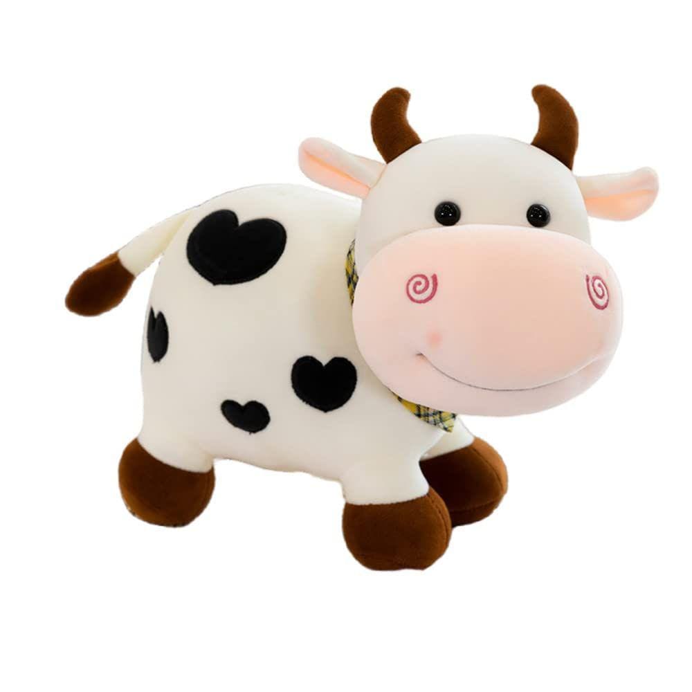 Boneca de pelúcia XZJMY Cow 26 cm