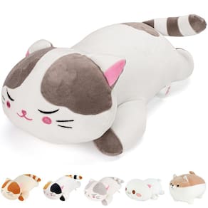 Bichos de pelúcia pesados NALO Cute Cat 1,6 kg de pelúcia de 16 polegadas