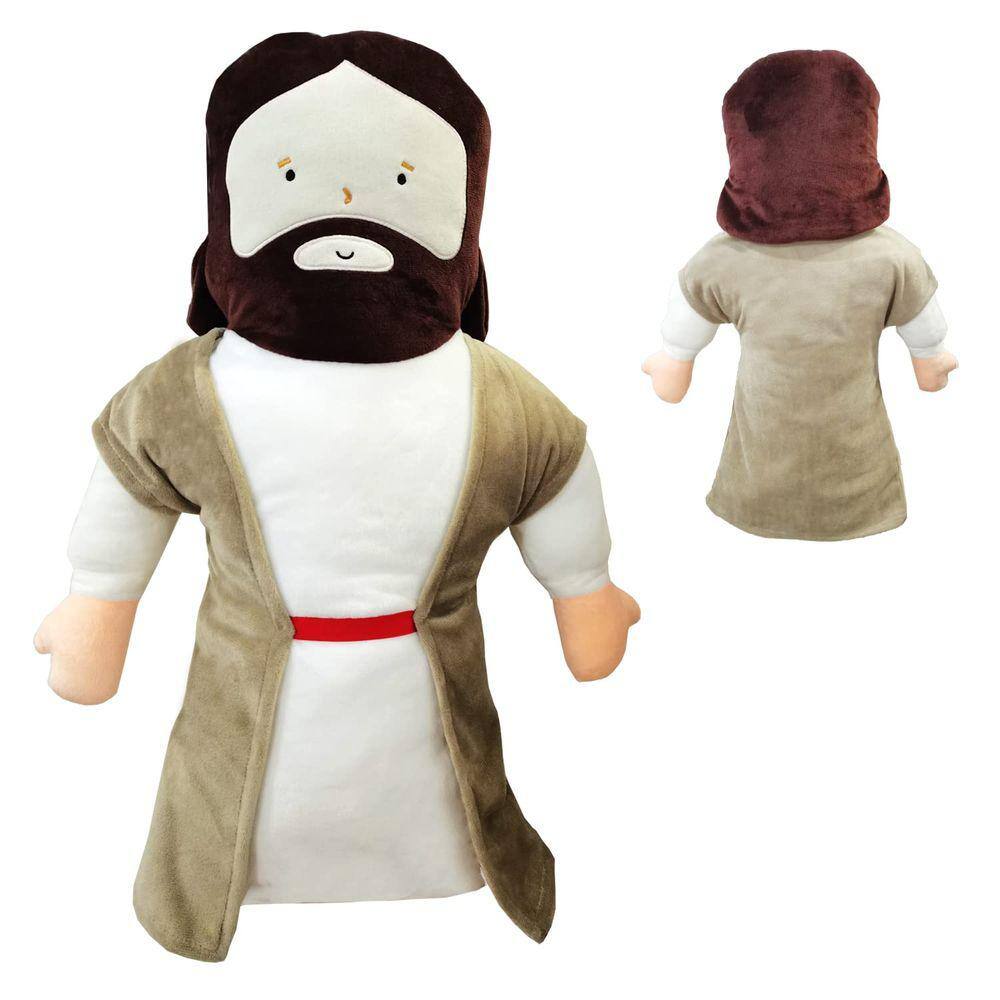 Brinquedo de pelúcia Corandis Jesus, presente de decoração de Natal de 50 cm