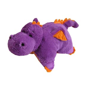 Almofada de pelúcia ZoopurrPets Purple Dragon 19 Stuffed Bicho