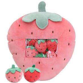 Almofada Nenalayo Fruit Stuffed Toys Strawberry Plush