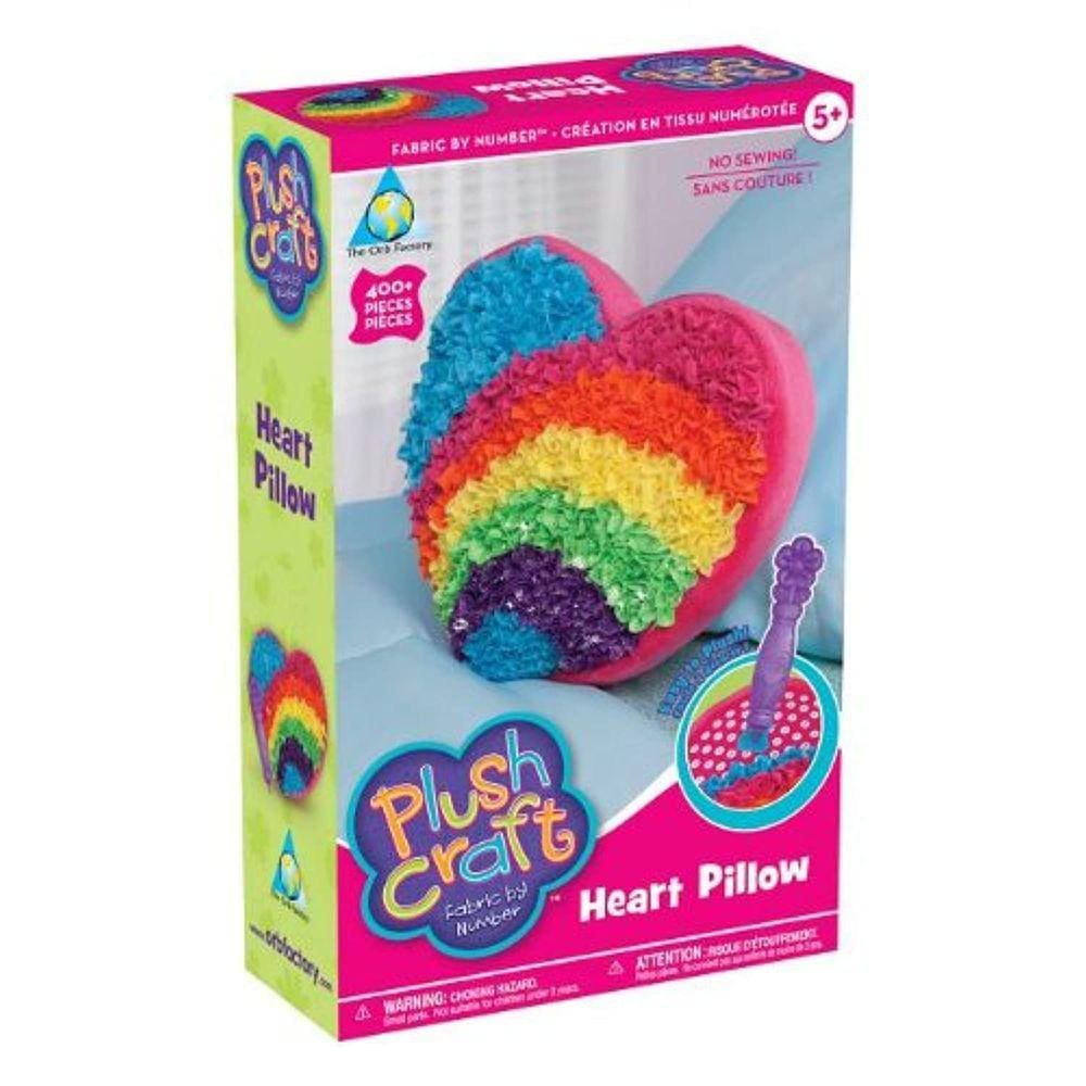 Almofada de coração Plushcraft 