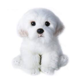 Brinquedo de pelúcia para cães maltês QREZAA de 38 cm para crianças