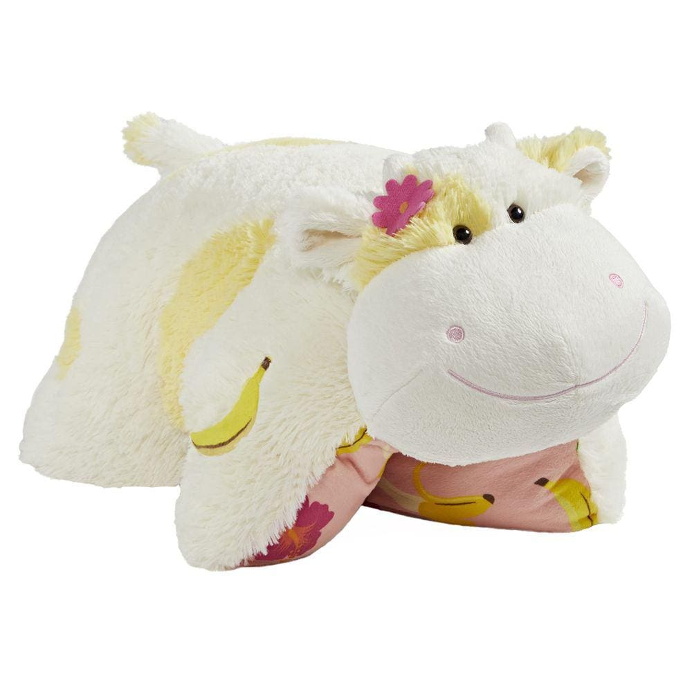 Almofada de pelúcia Pets Sweet Perfumed Banana Cow White