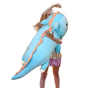 Almofada de pelúcia FJMY Dinosaur Axolotl Stuffed Animal 80cm