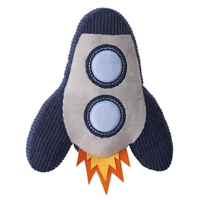 Almofada de pelúcia Lambs & Ivy Milky Way Rocket Ship