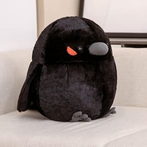 Brinquedo de pelúcia XIYUAN Sparrow, 45 cm, almofada grande, gorda, recheada para pássaros