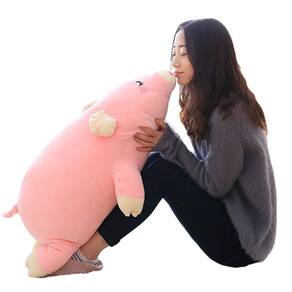 Almofada de pelúcia EHOTONG Piggy Soft Hugging Pig Stuffed Animal