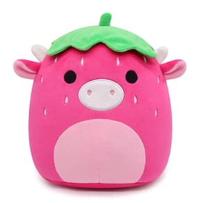 Brinquedo de travesseiro de pelúcia CHUDATOM Strawberry Cow