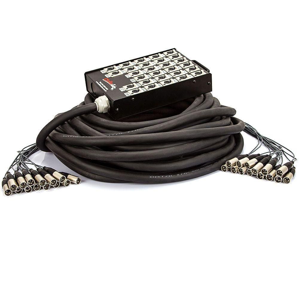 Medusa Som 28 Vias Montada Conector Cirilo Cabos 25 Metros