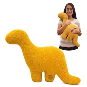 Almofada Dinosaur Nugget, brinquedo macio, grande, 60 cm para crianças