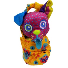 Almofada de pelúcia em uma bolsa e cobertor Disney Parks Babies Coco Dan