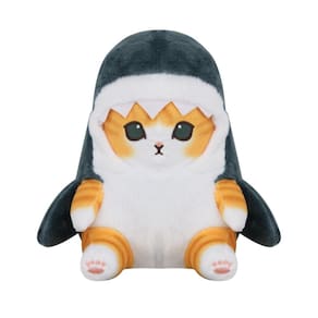 Chaveiro de brinquedo de pelúcia Cat Shark PIPPLER, bicho de pelúcia de 20 cm