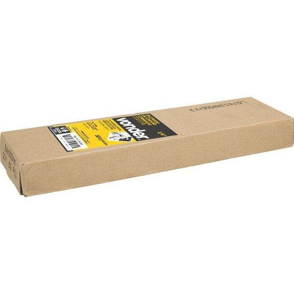 Eletrodo carvão grafitado cobreado 1/4x12” c/ 50 pç Vonder