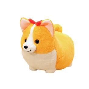 Almofada de pelúcia XZJMY Corgi Dog 38 cm de pelúcia para crianças