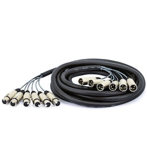 Multicabos Xlr 28 Vias Cirilo Cabos - 15 Mt