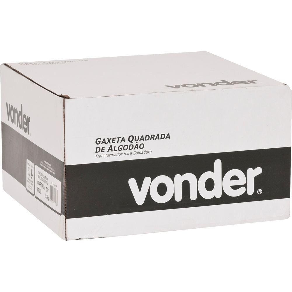 Gaxeta quadrada ensebada 5/8” 27m 9,8kg p/ vedação Vonder