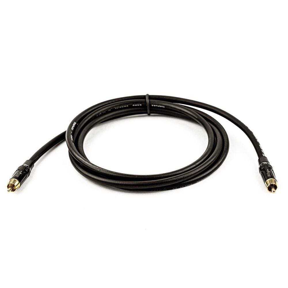 Cabo Coaxial Digital (spdif) Preto - 30 Metros
