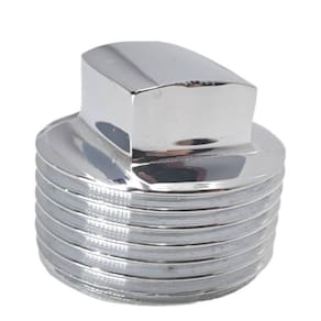 Plug Rosca Macho 1" Cromado