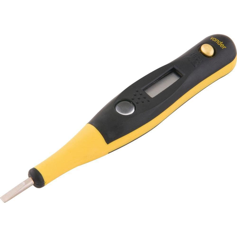 Multiteste digital 12-220 volts tipo fenda - Vonder