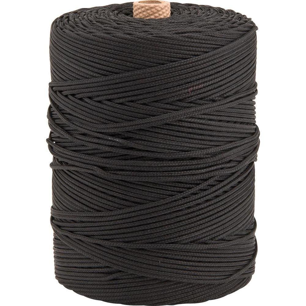 Corda Multifilamento Trançada 2,0mm 1,0kg 408 Metros Preta P