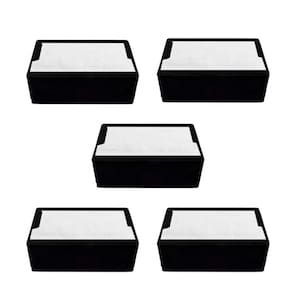 5 Porta Guardanapo De Mesa Horizontal De Plástico Prático