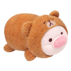 Almofada de pelúcia Sprinqdawin Bear de 45 cm de pelúcia para crianças