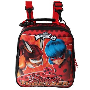 Lancheira Escolar Infantil Feminina Miraculous Ladybug