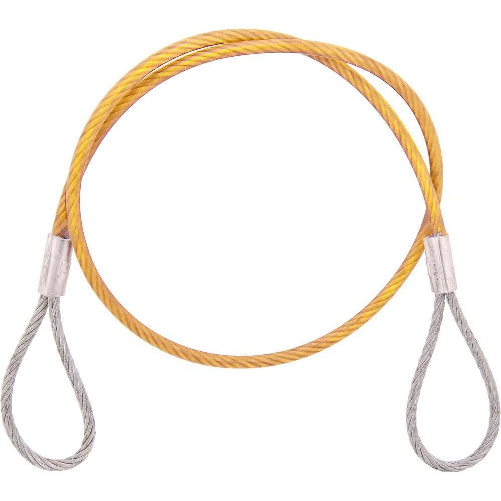 Laco de segurança 1/4” aço plastificado com 1 metro - Vonder