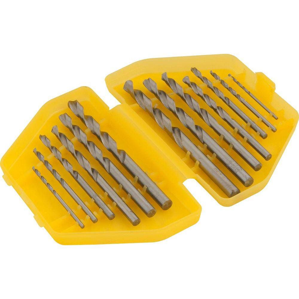 Jogo broca 1/16-1/4” din338 cx plástica com 13 pçs Vonder