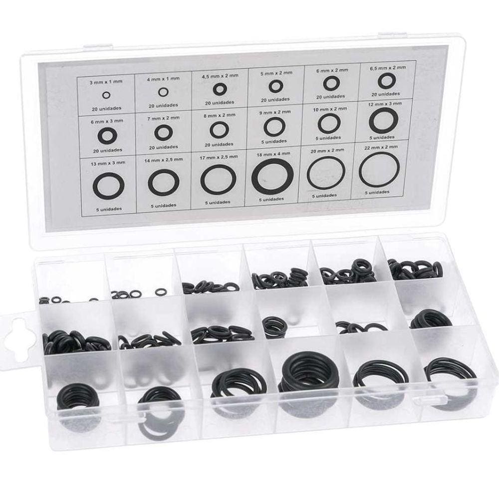 Jogo Anéis Vedação/Oring Maleta Com 225Pc Vonder