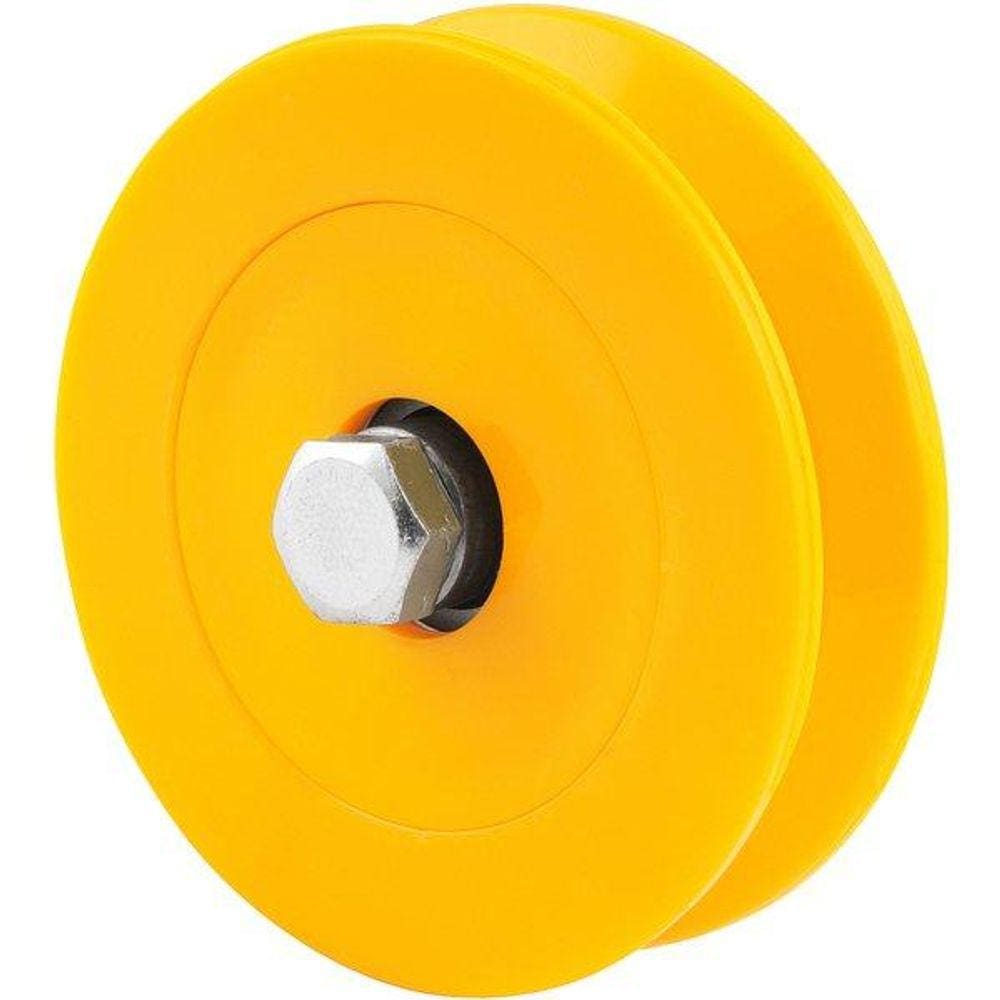 Roldana para portão 3” tipo V em nylon - Vonder