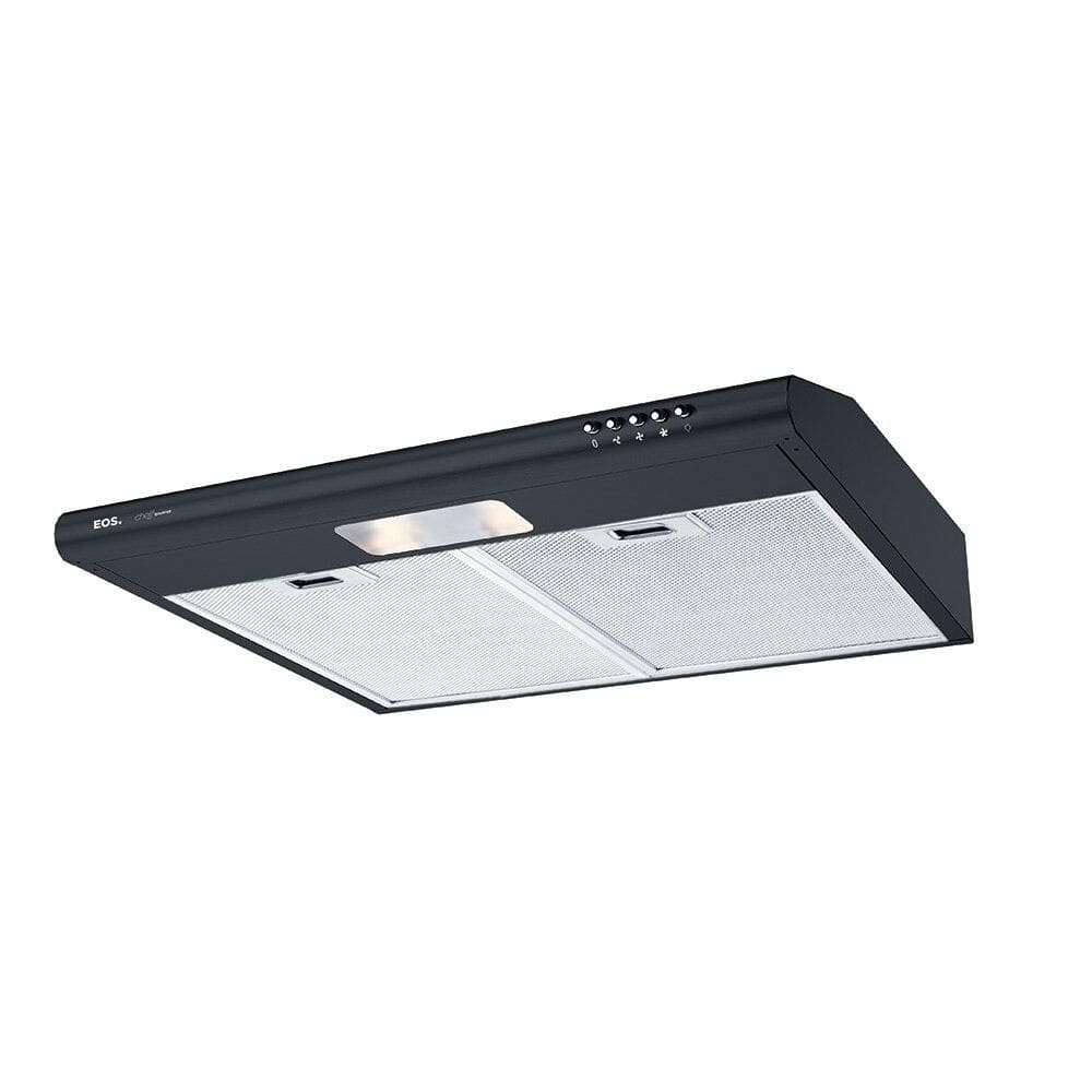 Depurador e Exaustor de Parede EOS 60cm Cheff Gourmet Slim Preto ECO60DP 220V
