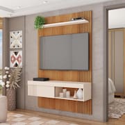 Painel Para TV Até 45 Polegadas Marrom Moon Caemmun